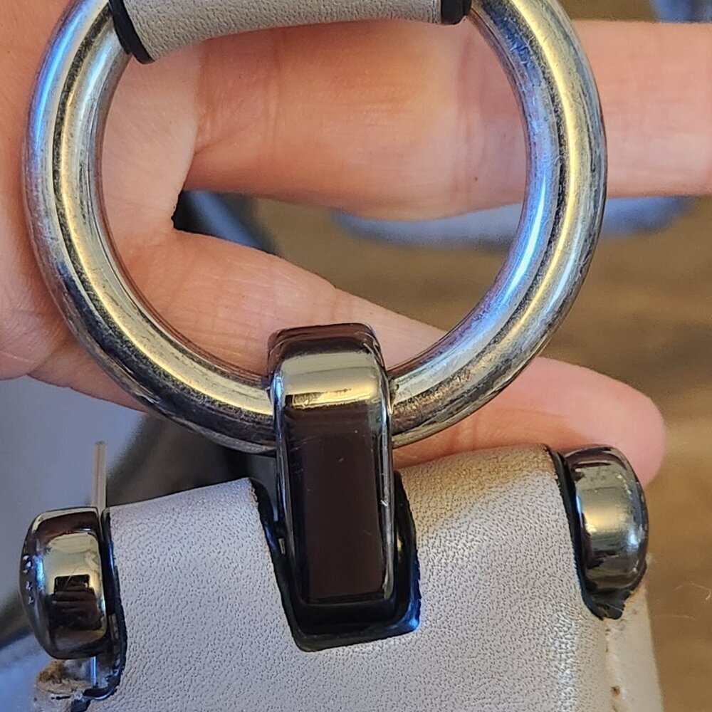 Coach Nomad Hobo in Grey Birch Taupe Willow with Tea Rose Details - Picture 8 of 14